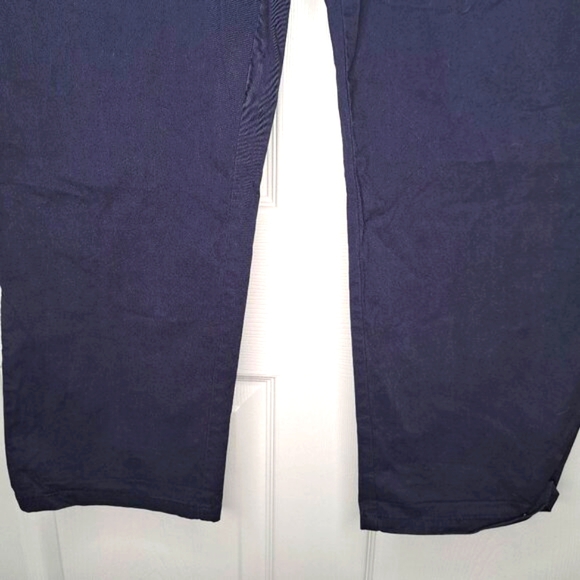 Tommy Hilfiger Navy Blue Cropped Trouser Pants Plus Size 16 - Picture 6 of 7